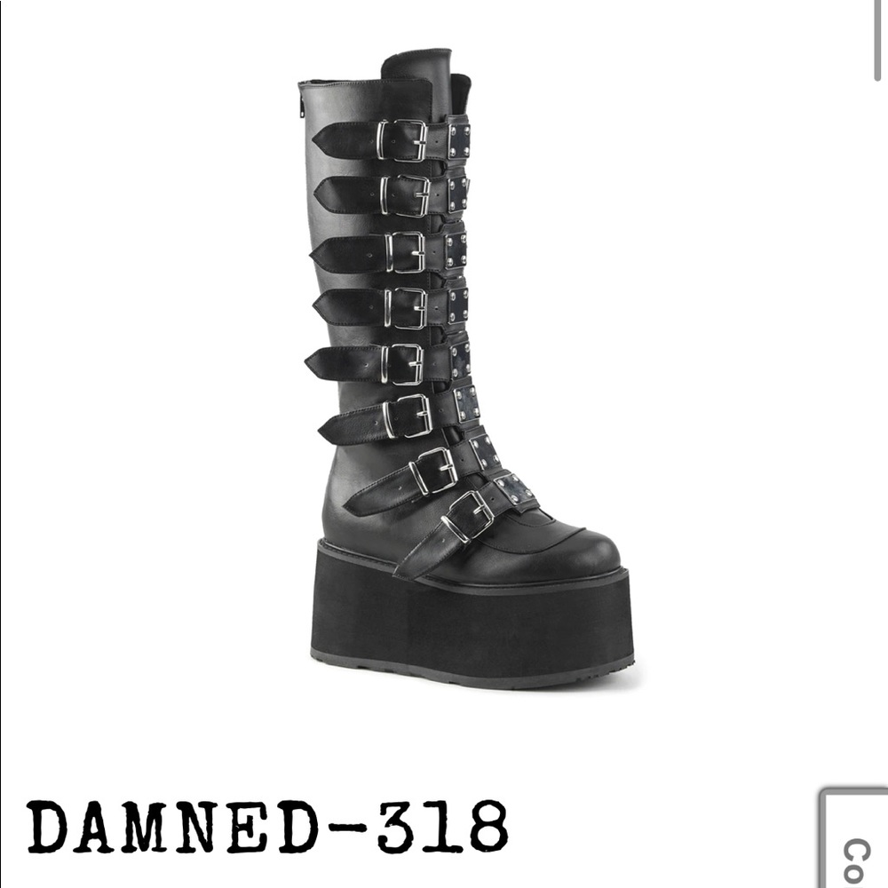 Damned-220 Knee High O Ring Boo main image 0